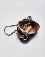 Vintage Y2K 00s Coach Ali Pebbled Leather Hobo Bag
