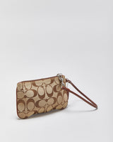 Vintage Y2K 00s Coach Signature Mini Wristlet