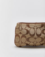 Vintage Y2K 00s Coach Signature Mini Wristlet