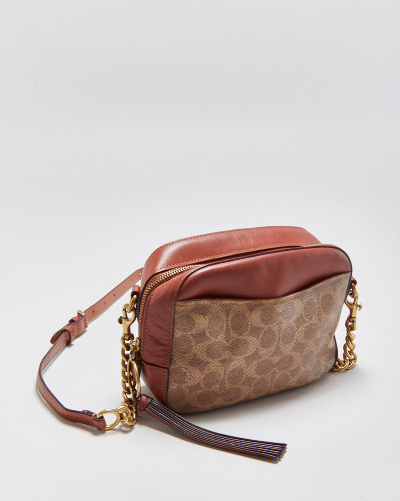 Vintage Y2K 00s Coach Signature Camera Bag
