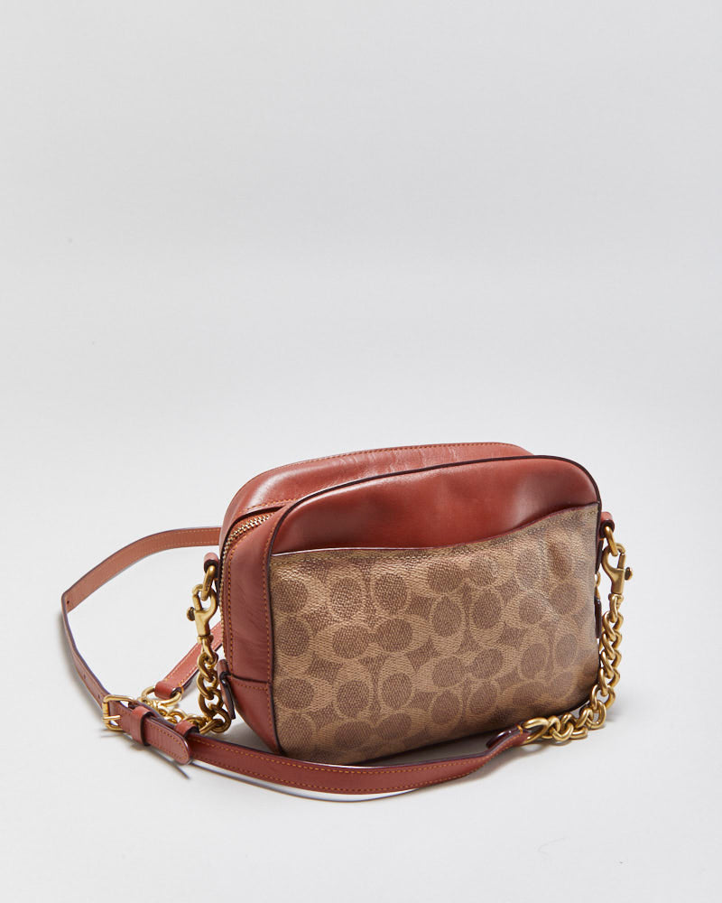 Vintage Y2K 00s Coach Signature Camera Bag