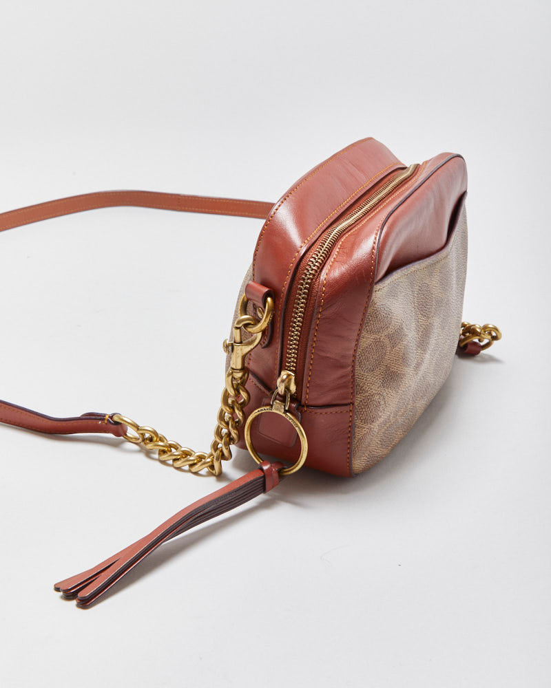 Vintage Y2K 00s Coach Signature Camera Bag