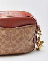 Vintage Y2K 00s Coach Signature Camera Bag