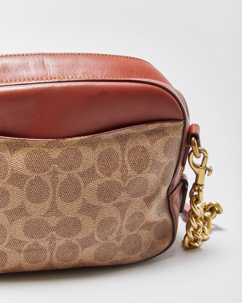 Vintage Y2K 00s Coach Signature Camera Bag