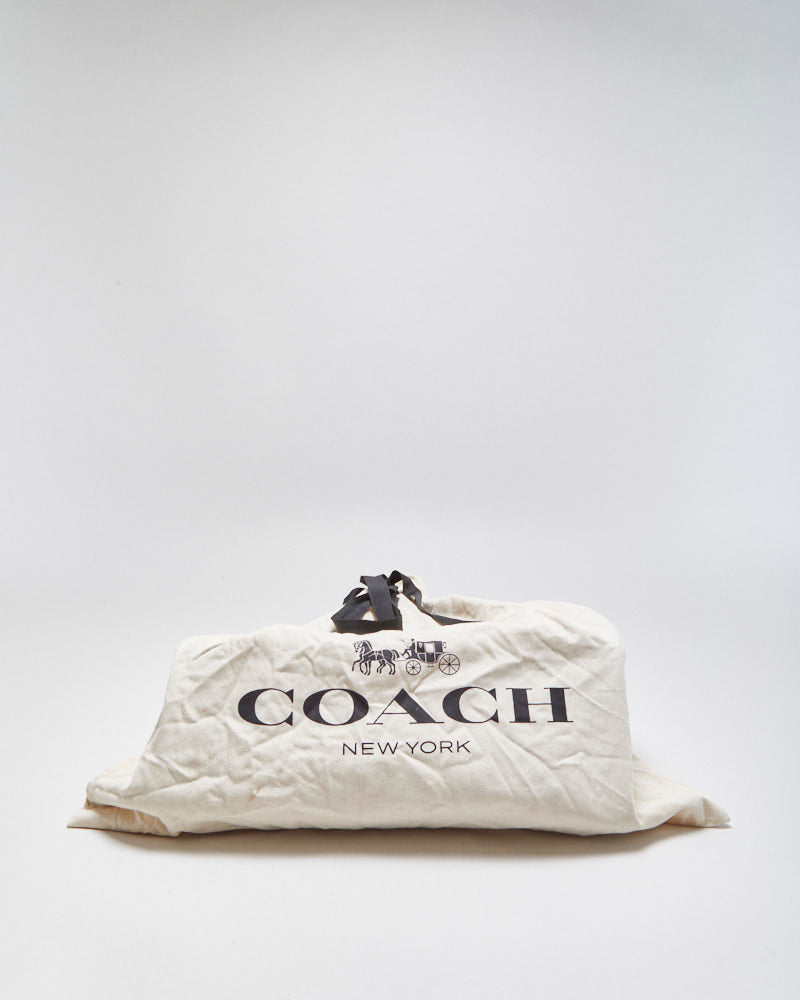 Coach Field Horse &amp; Carriage Varsity Stripe Tote Bag &amp; Pouch