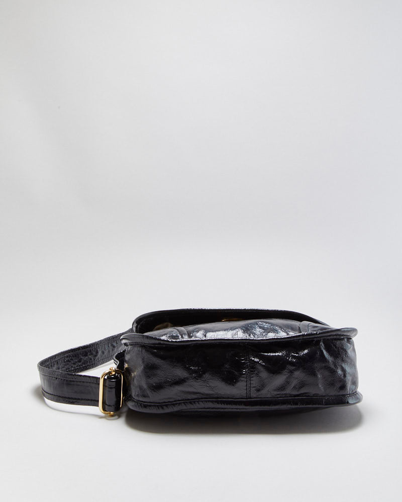 Vintage Y2K 00s Marc By Marc Jacobs Patent Leather Crossbody Bag