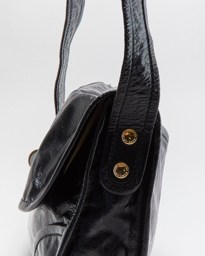 Vintage Y2K 00s Marc By Marc Jacobs Patent Leather Crossbody Bag