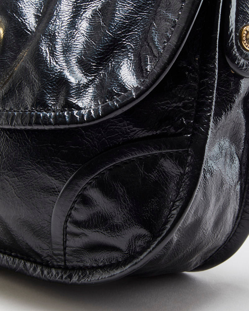 Vintage Y2K 00s Marc By Marc Jacobs Patent Leather Crossbody Bag