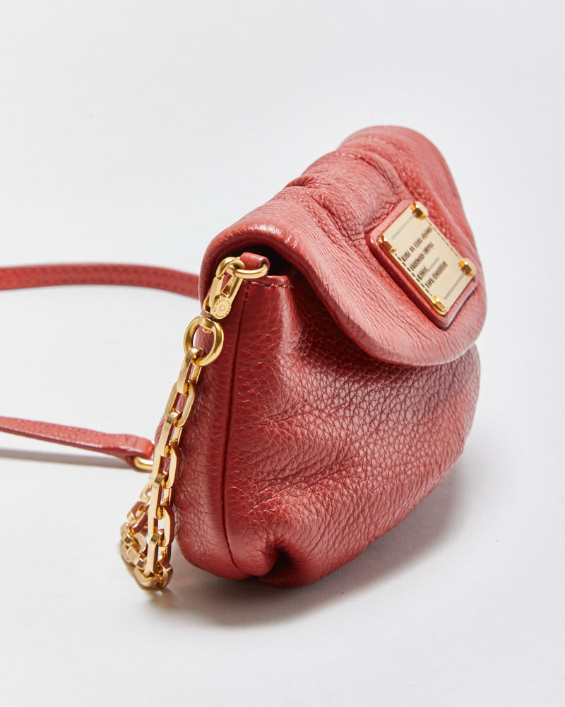Vintage Y2K 00s Marc By Marc Jacobs Pebbled Leather Classic Q Karlie Crossbody Bag