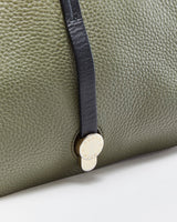 Vintage Furla Front Flap Leather Handbag