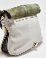 Vintage Furla Front Flap Leather Handbag