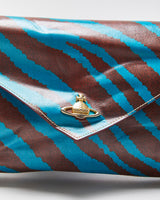 Vintage Vivienne Westwood Animal Print Envelope Clutch Handbag