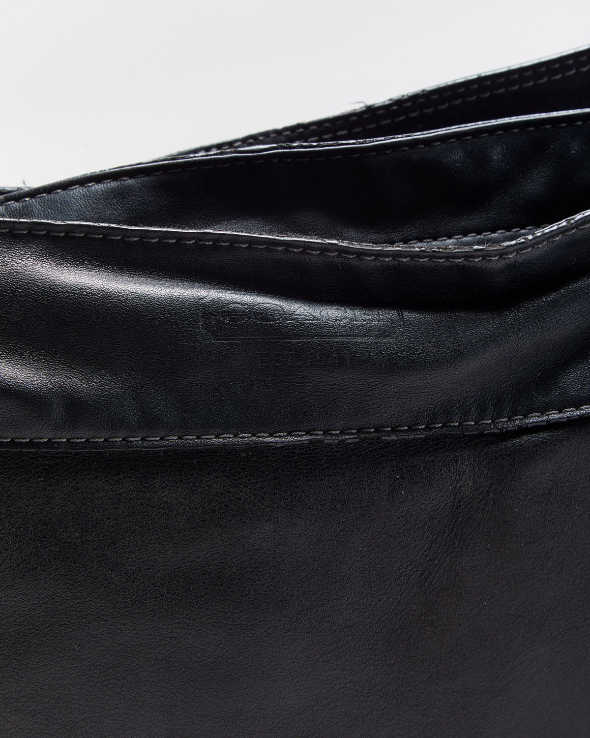 Vintage Y2K 00s Coach Zoe Hobo Leather Shoulder Bag