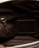 Vintage Y2K 00s Coach Hamptons Signature Turlock Bowling Satchel Bag