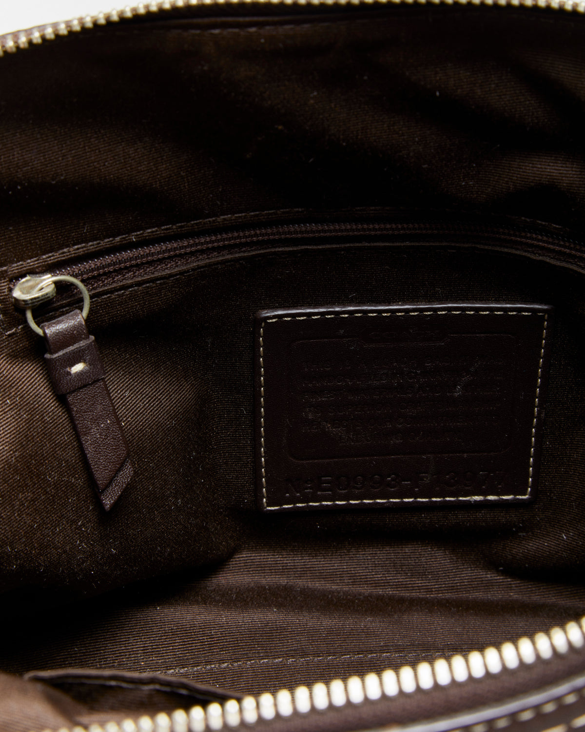 Vintage Y2K 00s Coach Hamptons Signature Turlock Bowling Satchel Bag