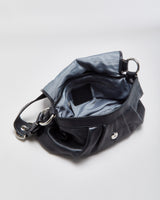 Vintage Y2K 00s Coach Soho Pleated Flap Leather Shoulder Bag