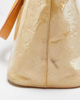 Vintage S/S 2000' Louis Vuitton Vernis Houston Embossed Monogram Patent Leather Handbag