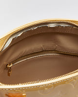 Vintage S/S 2000' Louis Vuitton Vernis Houston Embossed Monogram Patent Leather Handbag