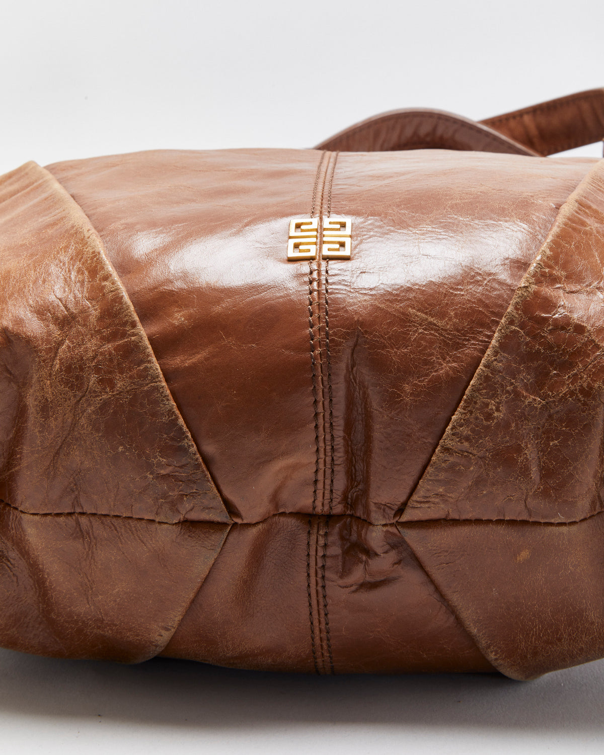 Vintage Givenchy Soft Leather Hobo Shoulder Bag