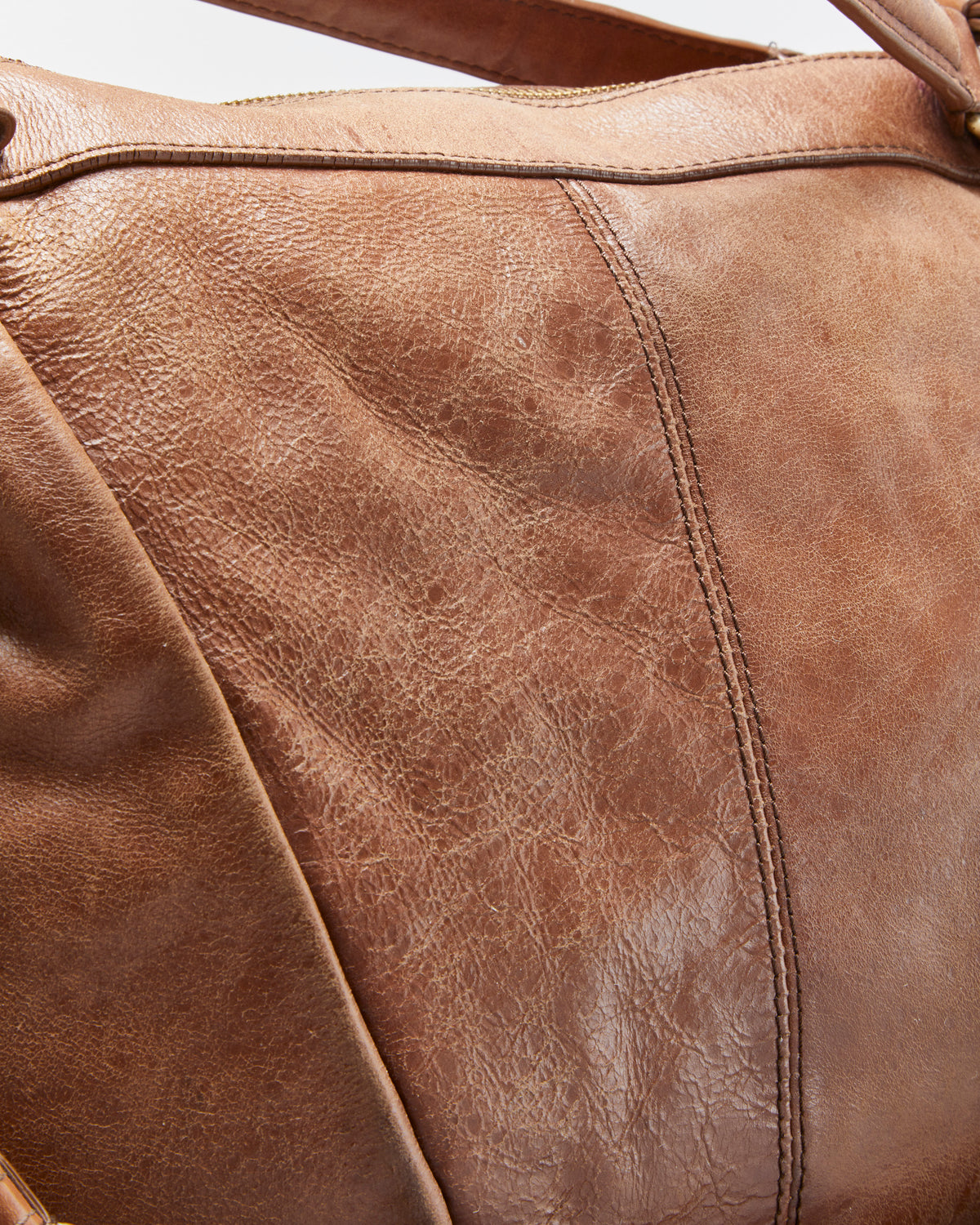 Vintage Givenchy Soft Leather Hobo Shoulder Bag