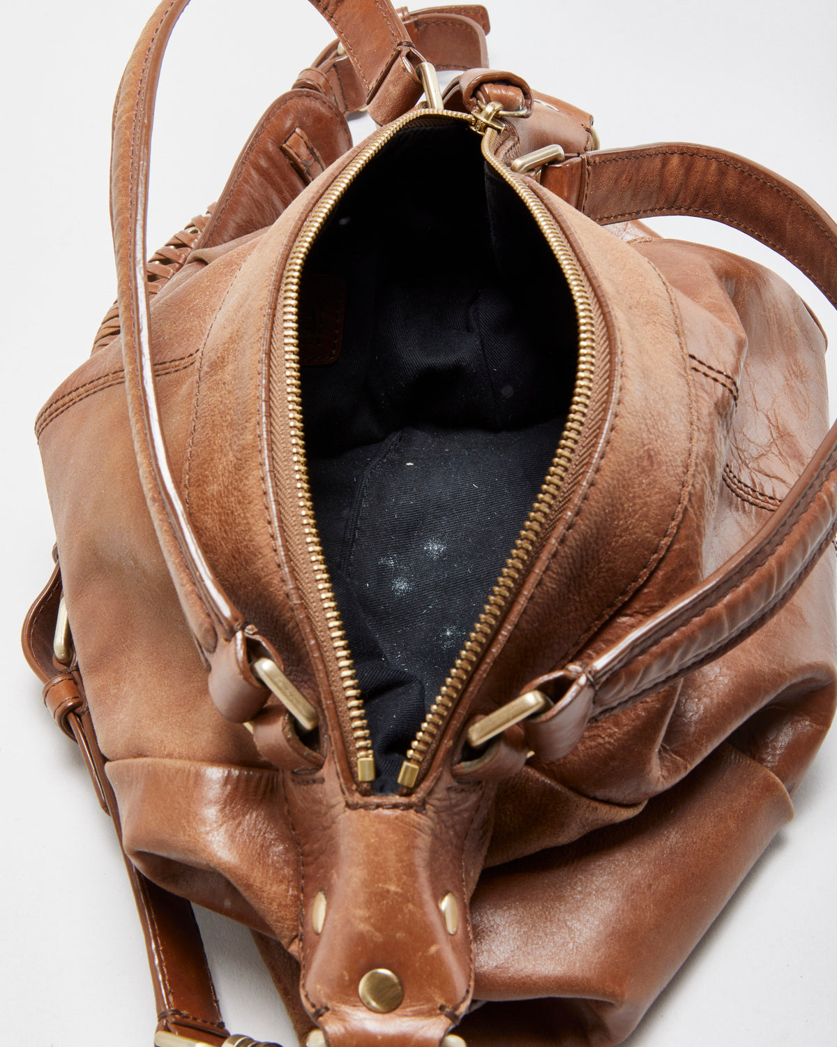 Vintage Givenchy Soft Leather Hobo Shoulder Bag
