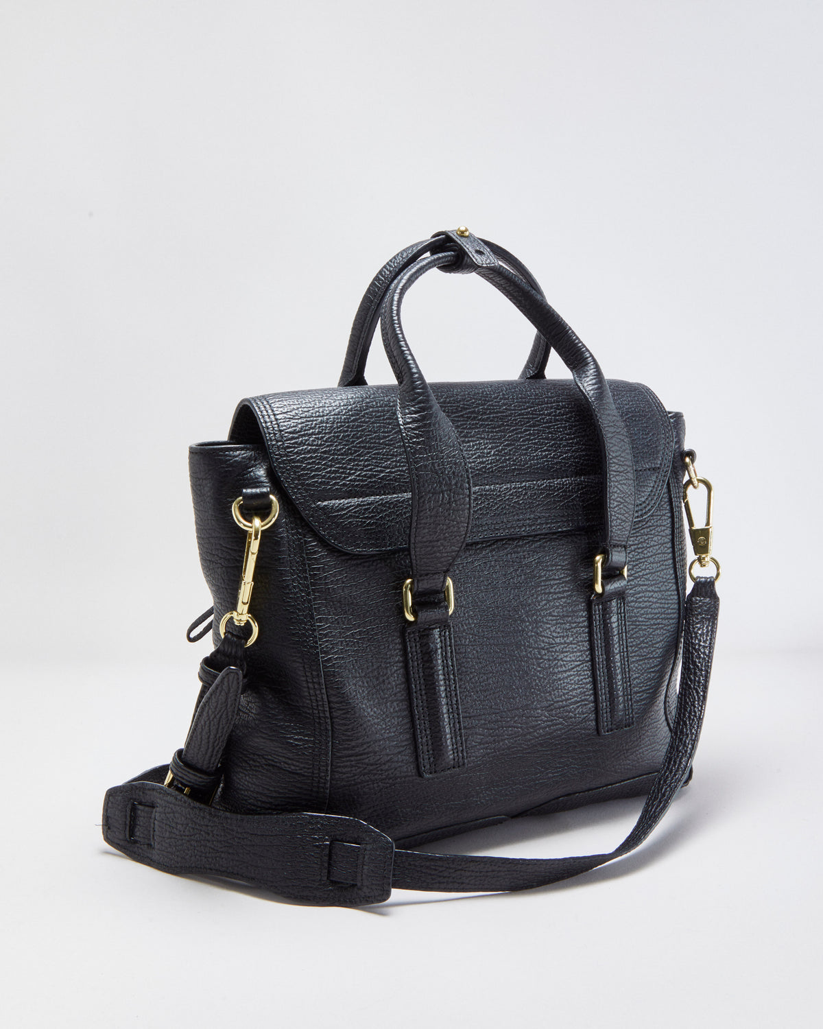 Vintage Y2K 00s 3.1 Phillip Lim Pashil Pebbled Leather Satchel