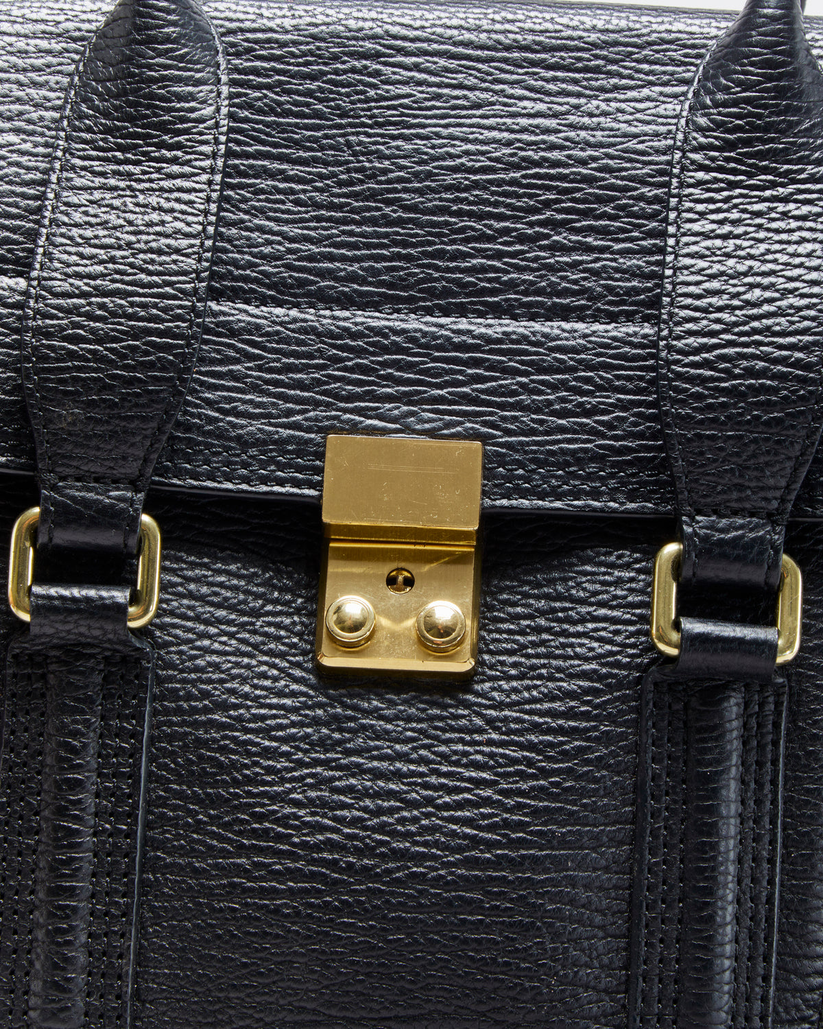 Vintage Y2K 00s 3.1 Phillip Lim Pashil Pebbled Leather Satchel
