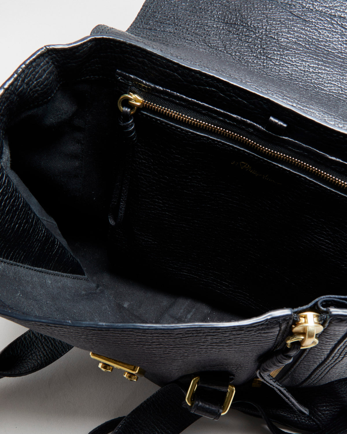Vintage Y2K 00s 3.1 Phillip Lim Pashil Pebbled Leather Satchel