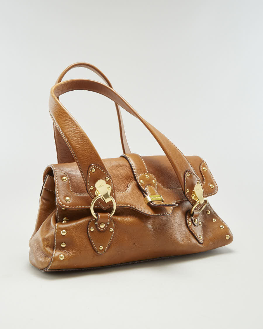 Michael Kors Brown Leather Handbag - O/S