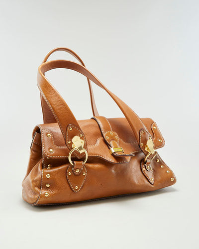Michael Kors Brown Leather Handbag - O/S