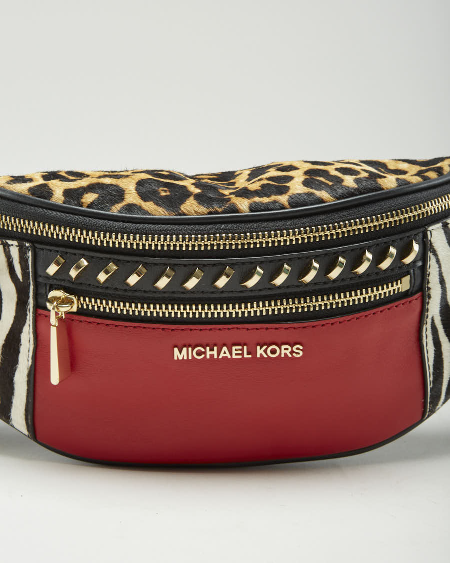 Michael Kors Animal Print Bum Bag - O/S