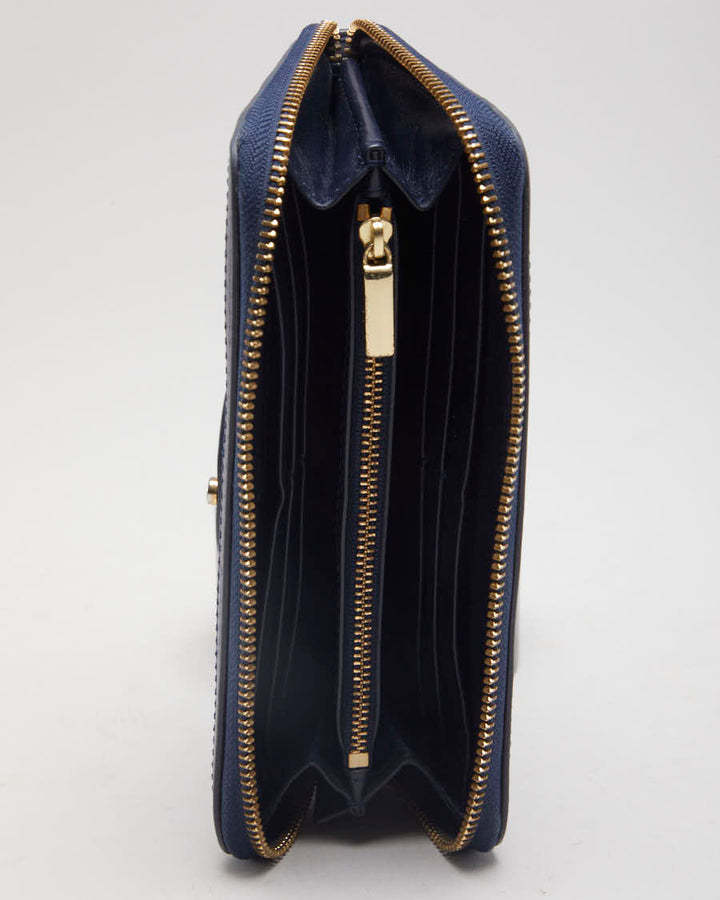 Navy Tory Burch Wallet