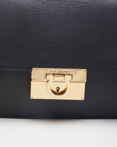 Black Salvatore Ferragamo Cross Body Bag