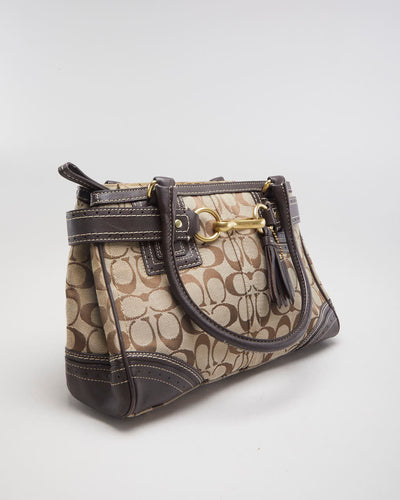 Coach Hampton Classic Monogram Bag