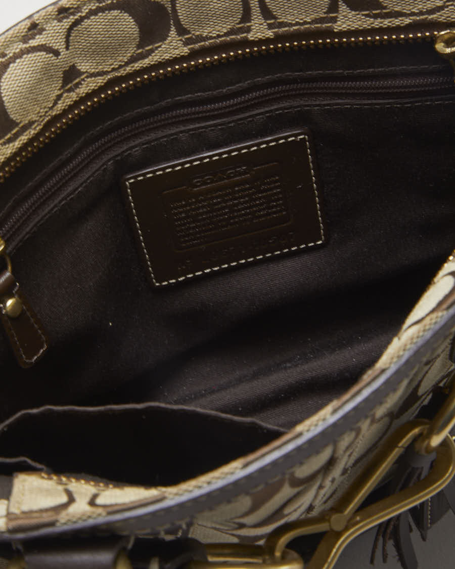 Coach Hampton Classic Monogram Bag