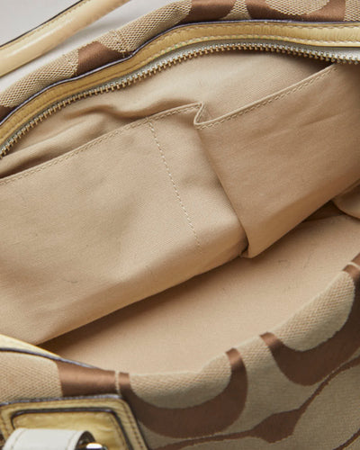 Signature New York Coach Monogram Bag