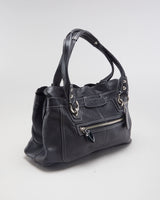 Coach Penelope Black Leather Handbag