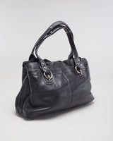 Coach Penelope Black Leather Handbag