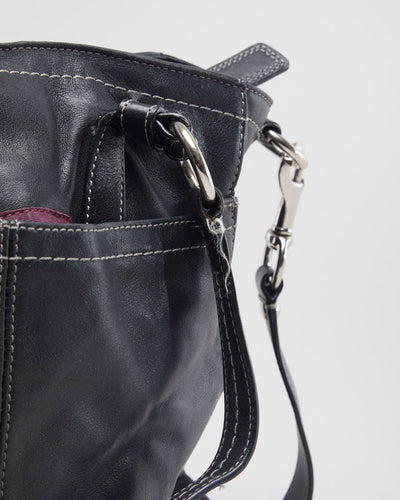 Coach Chelsea Black Leather Handbag