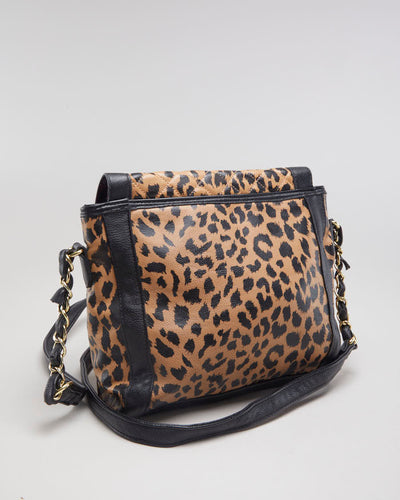 Betsey Johnson Leopard Print Cross Body Bag