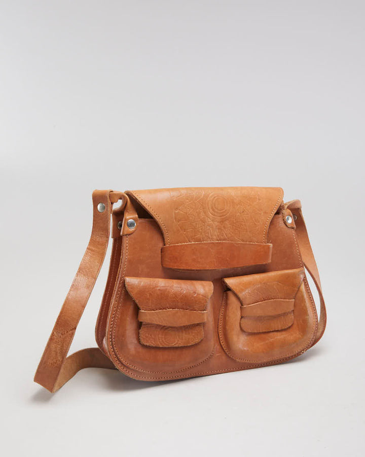 Brown Vintage Leather Bag