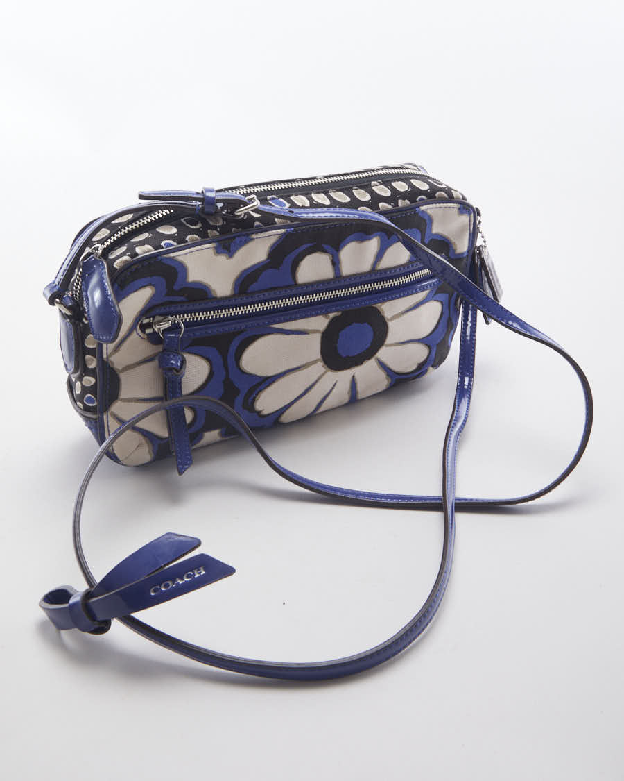 Floral Coach Cross - Body Bag