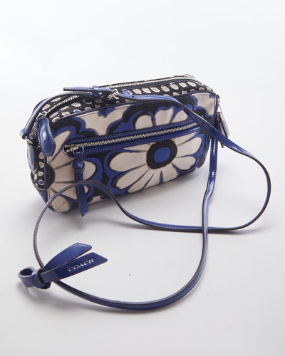 Floral Coach Cross - Body Bag