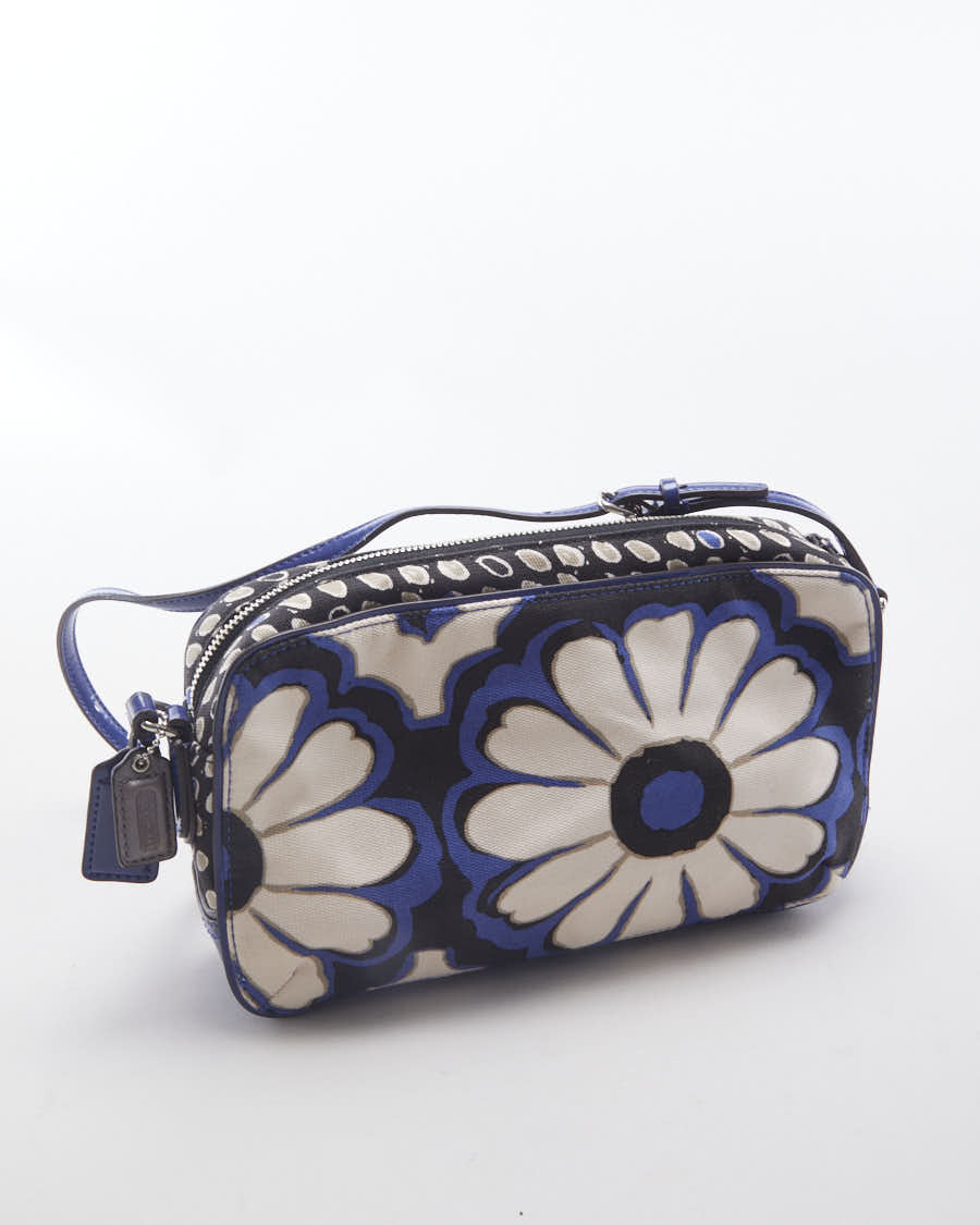 Floral Coach Cross - Body Bag