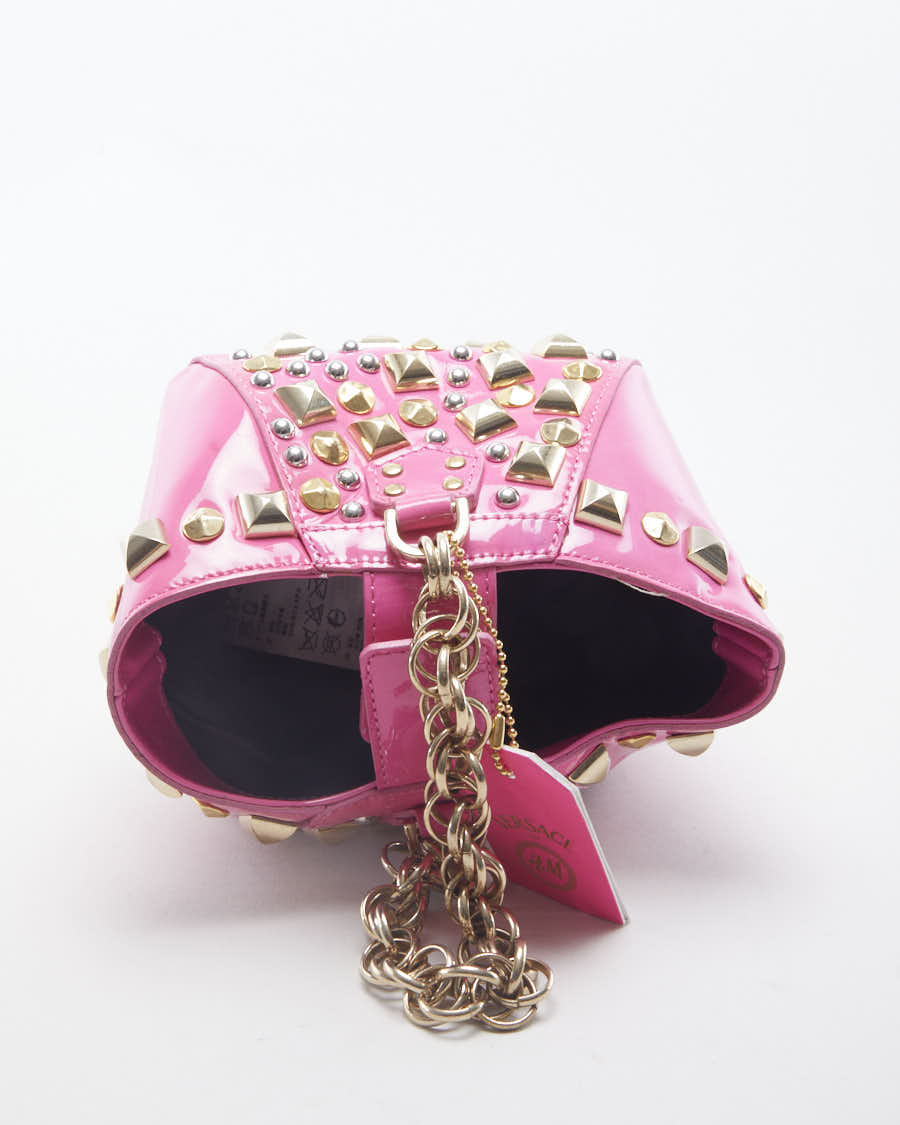 Versace x H&amp;M Pink Studded Mini Bag