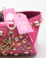 Versace x H&amp;M Pink Studded Mini Bag