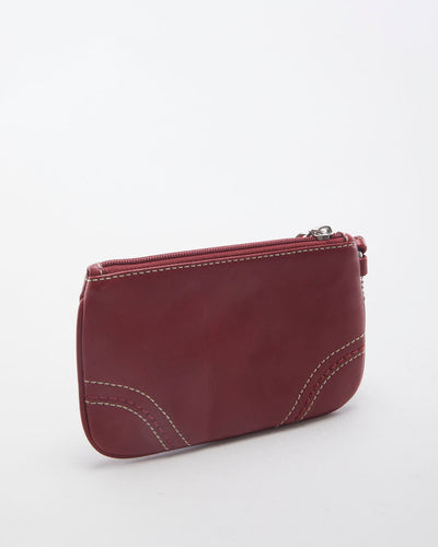 Vintage Coach Red Mini Tini Bag Purse Wallet