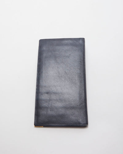 Vintage 90's Yves Saint Laurent Leather Card Holder Wallet