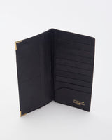 Vintage 90's Yves Saint Laurent Leather Card Holder Wallet