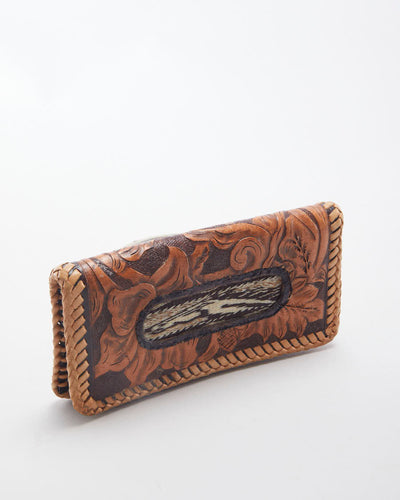 Vintage Leather Western Wallet